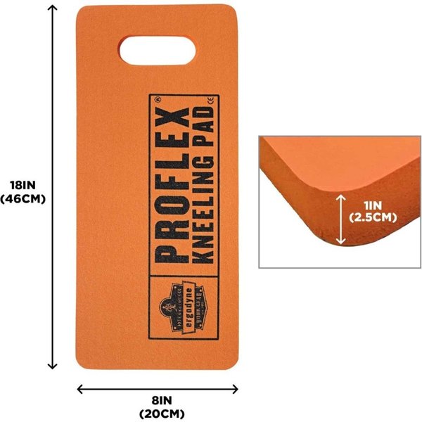 Kneeling Pad, 18 in. L x 8 in. W, Compact