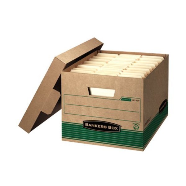 Banker Box, Ltr/Lgl, Recycled, PK12