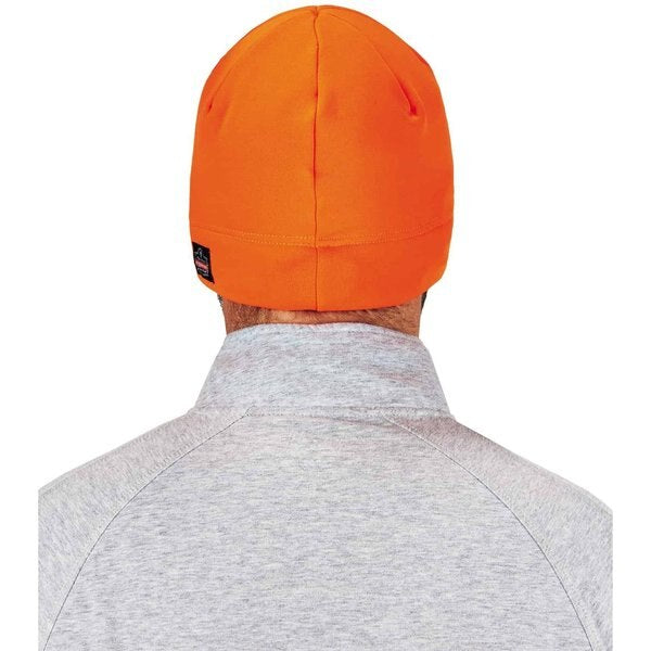 Beanie Cap, Over The Head, Orange