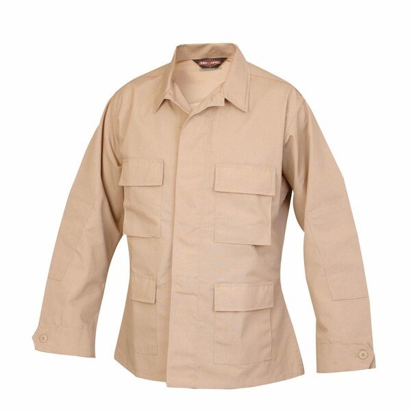BDU Coat, Khaki, L, Long