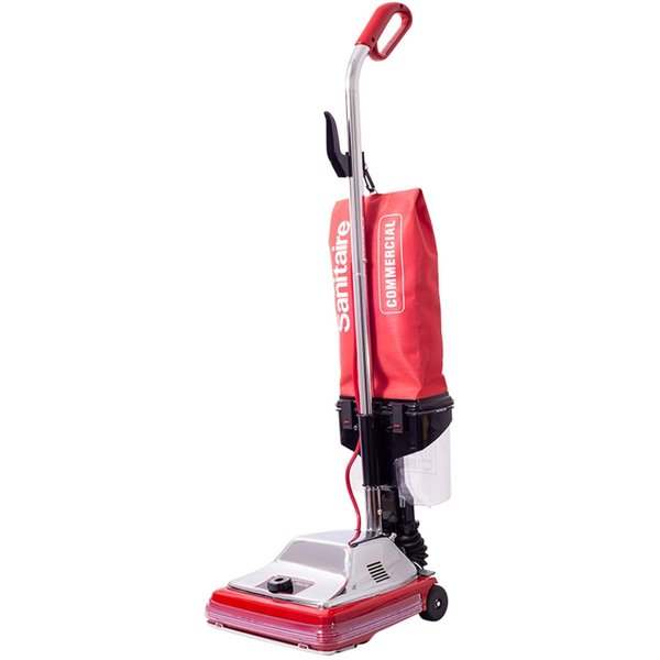 Upright Vacuum, 12 In, 145 cfm, 7A, 120V