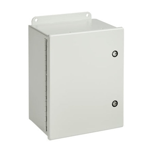 Continuous Hinge with Quarter-Turn Latch