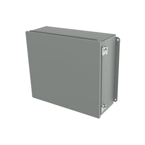 Continuous Hinge with Clamps CH, Type 12, 14.00x12.00x6.00, Gray, Stee