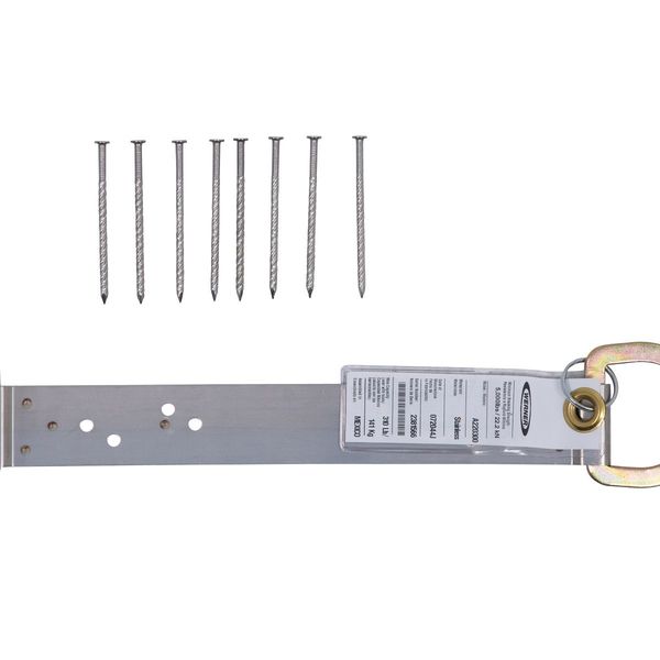 Permanent Roof Anchor, Double D-ring