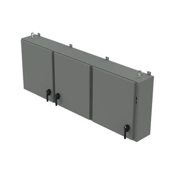 NEMA NEMA Type 12 30 H x 2089 W x 10 D Low-Profile, One-To-Five, Door Disconnec