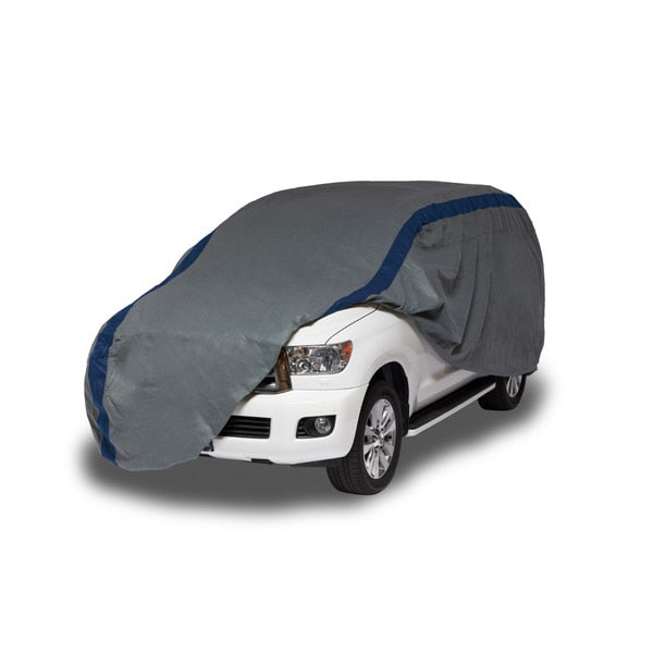 Grey SUV Or Full Size Trucks With Shell