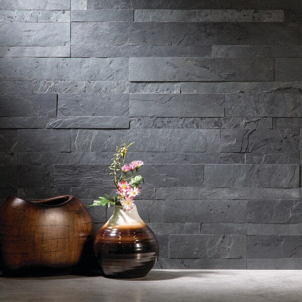 Aspect Stone 6X24 Charcoal Slate Backspl