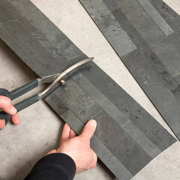 Aspect Stone 6X24 Charcoal Slate Backspl