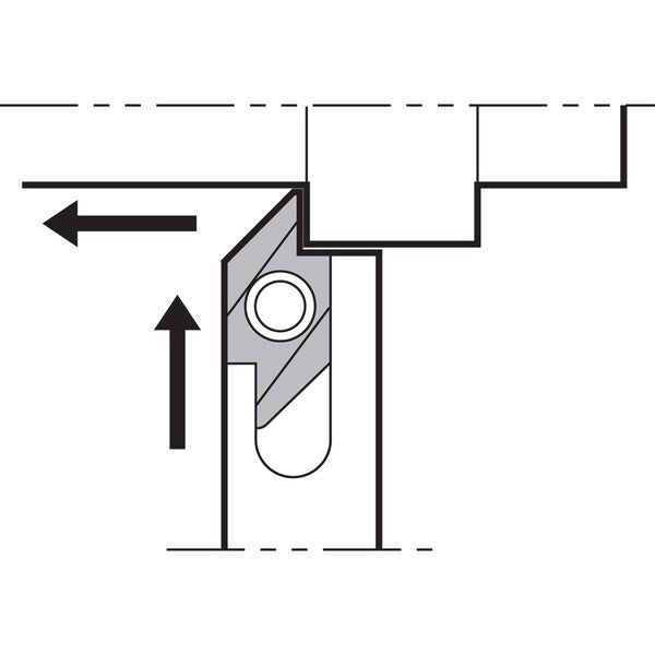 Turning Toolholder, AABWR 1015JXF