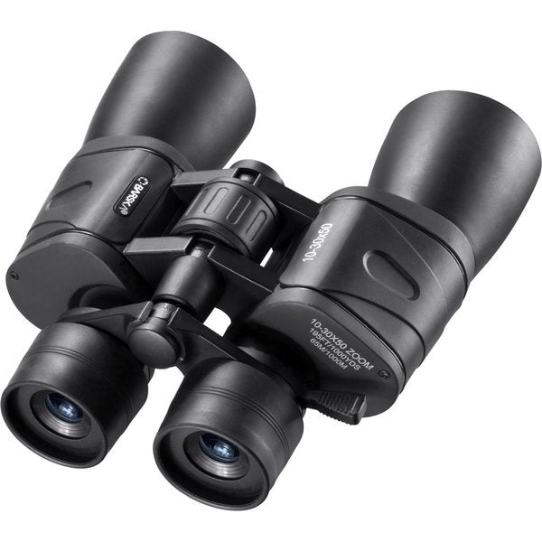Zoom Binocular, 10 - 30X Magnification, Porro Prism, 195 ft @ 1000 yd (at 10X) Field of View