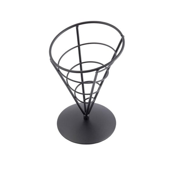 Vertigo Appetizer Cone, Blk, 5