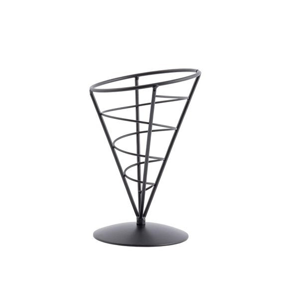 Vertigo Appetizer Cone, Blk, 5