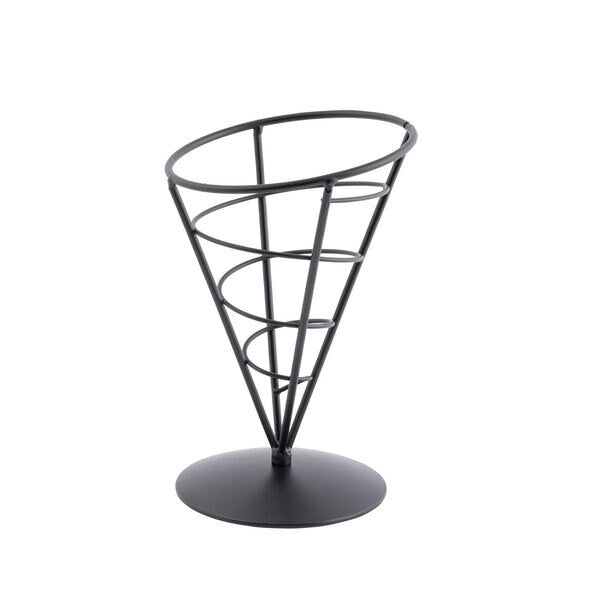 Vertigo Appetizer Cone, Blk, 5