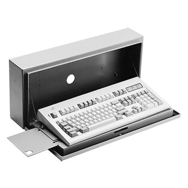 CONCEPT Keyboard Box, 10.00x23.30x4.79, Gray, Steel