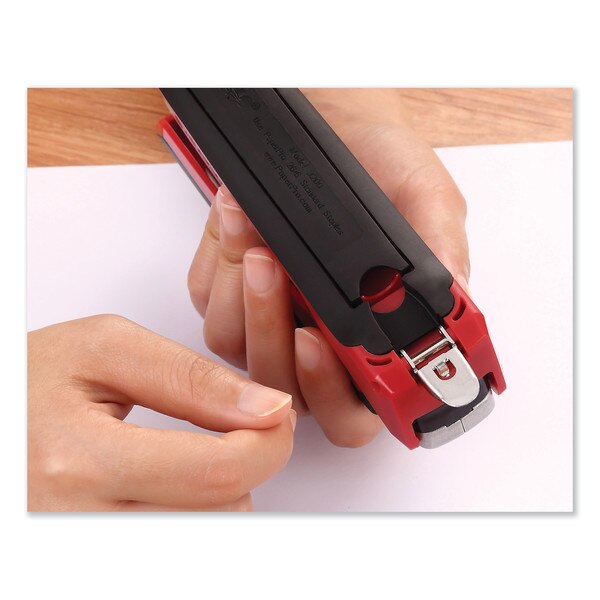 Stapler, 25 Sheet, Red/Silver