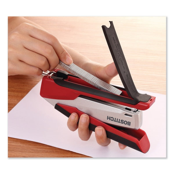 Stapler, 25 Sheet, Red/Silver