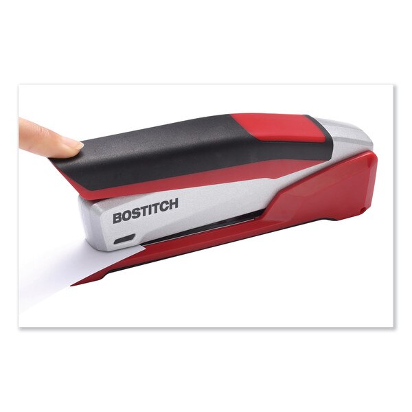 Stapler, 25 Sheet, Red/Silver