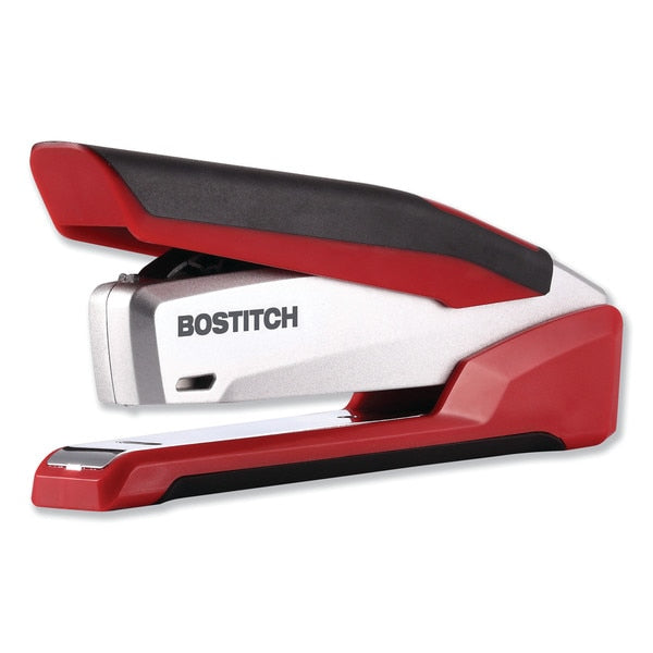 Stapler, 25 Sheet, Red/Silver