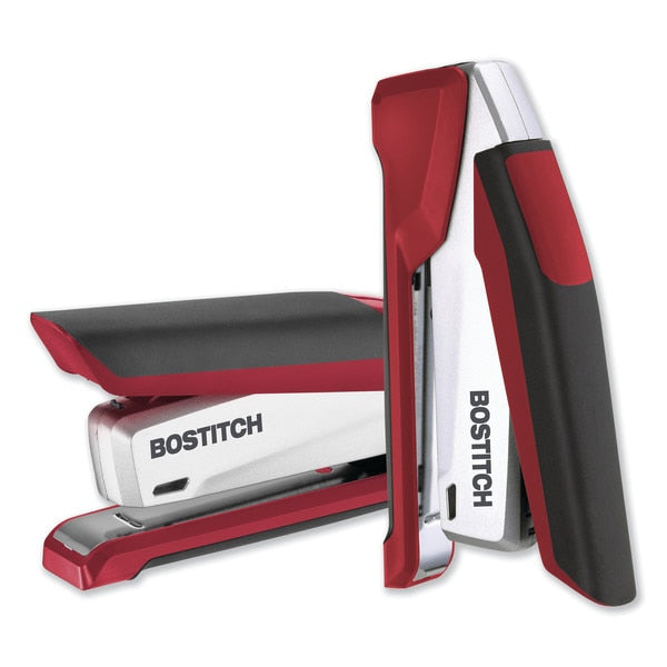 Stapler, 25 Sheet, Red/Silver