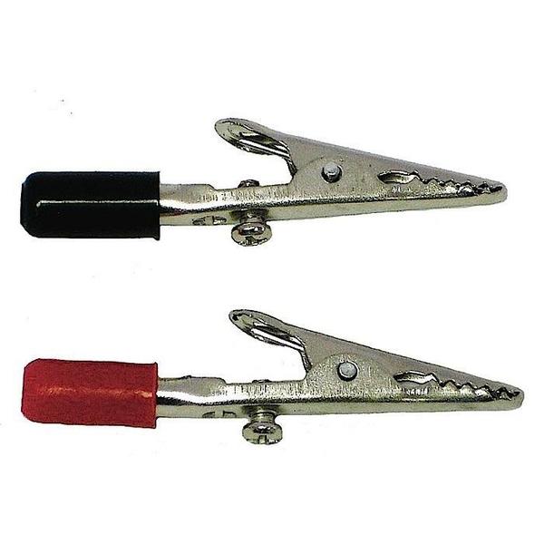 Alligator Clips, Insulated, PK/10 (5 Red