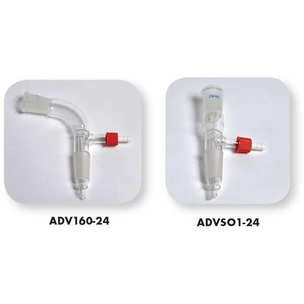Vacuum Adapter, Straight, 24/40 Joint