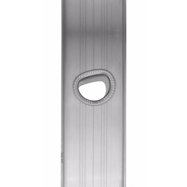 8 ft. Straight Ladder, Aluminum, 8 Steps, Natural Finish
