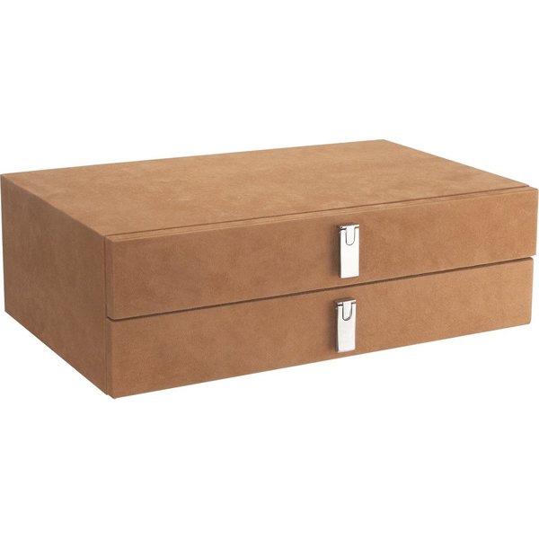 Suede-Lined Jewelry Storage Drawer Set