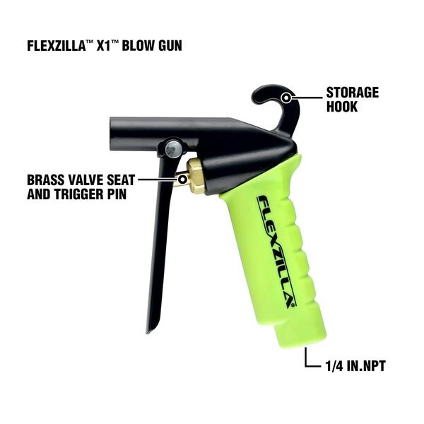 X1 Blow Gun Kit, 10-Piece