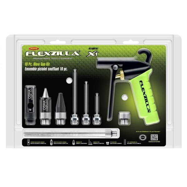 X1 Blow Gun Kit, 10-Piece