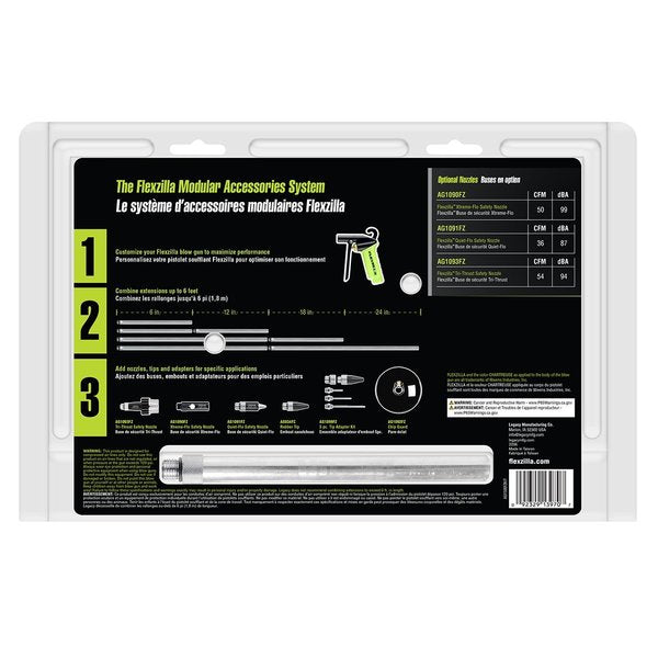 X1 Blow Gun Kit, 10-Piece