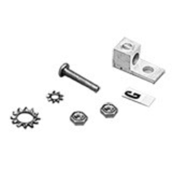 Grounding Device, fits #2-14 Wire, Steel