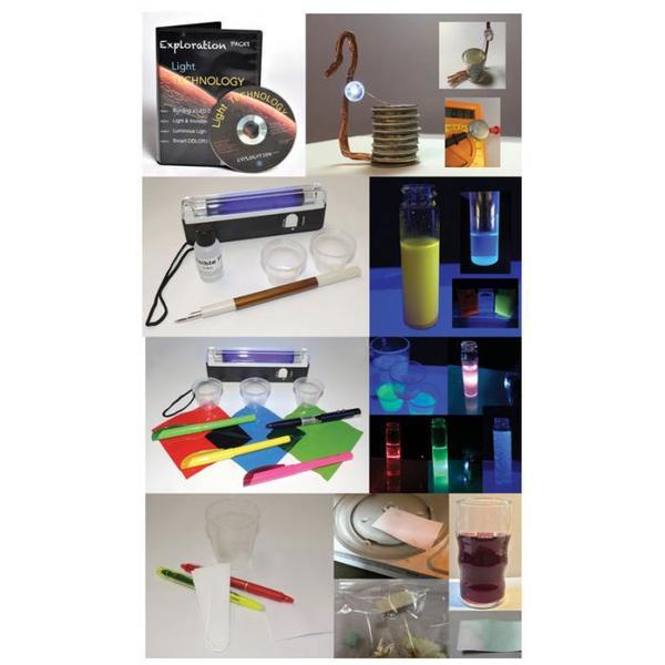 Light And Invisible Ink Exploration Pack