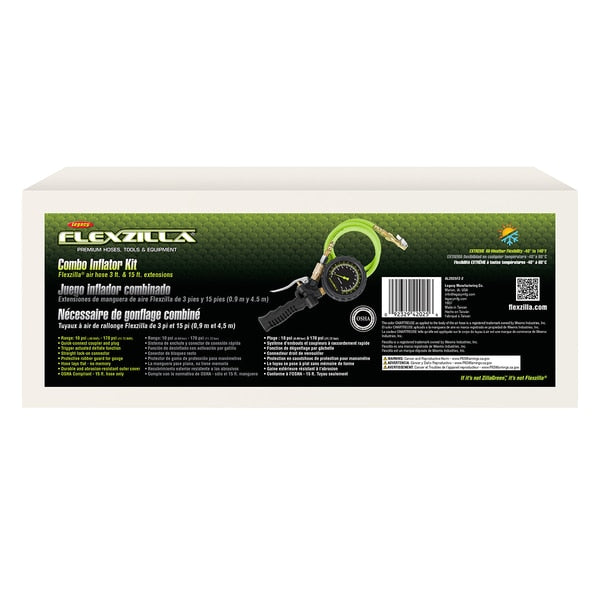 Inflator Kit w Air Hose 3/15 Extension