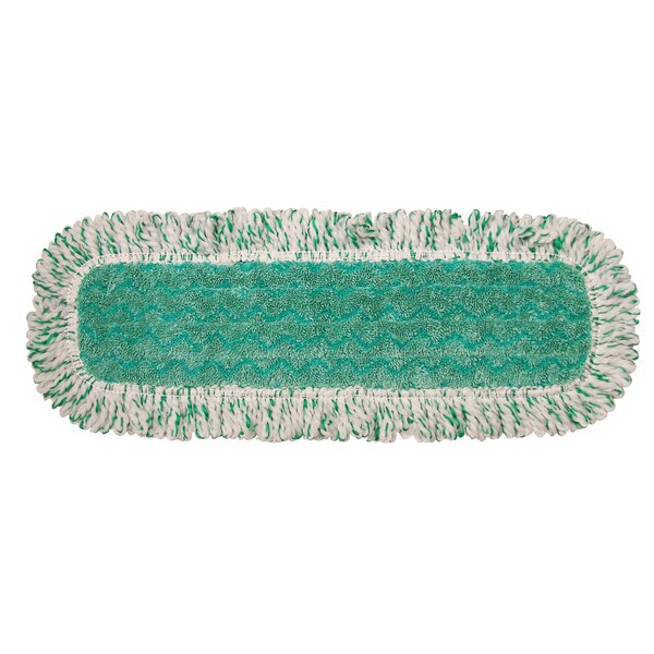 Dust Mop, Green, Microfiber, PK3