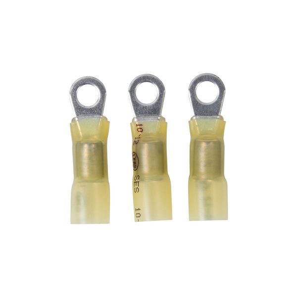 Ring Terminal Heat Shrink, 12-10AWG, PK3