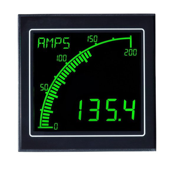 Analog Panel Meter, AC, 68mm x 68mm, Screw