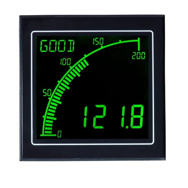 Analog Panel Meter, AC, 68mm x 68mm, Screw