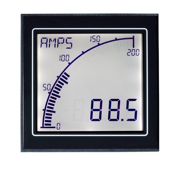 Analog Panel Meter, AC, 68mm x 68mm, Screw