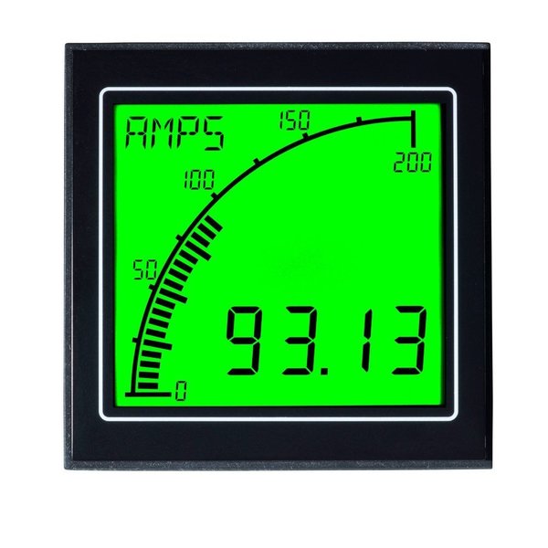 Analog Panel Meter, AC, 68mm x 68mm, Screw