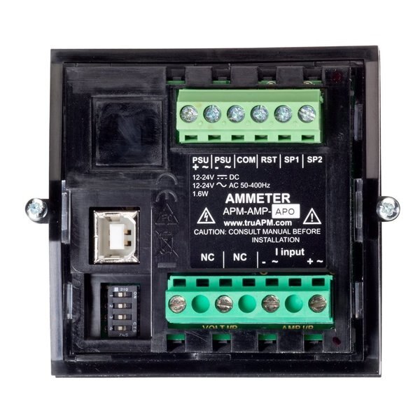 Analog Panel Meter, AC, 68mm x 68mm, Screw