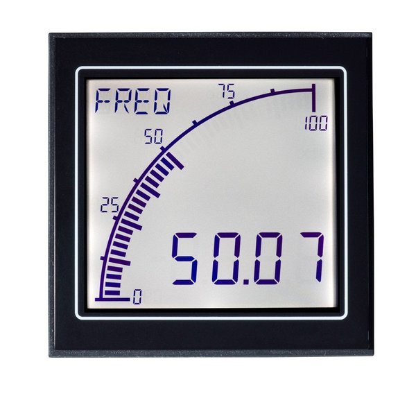 Analog Panel Meter, AC, 68mm x 68mm, Screw