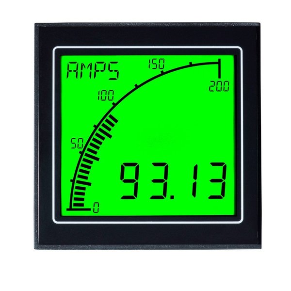 Analog Panel Meter, AC, 68mm x 68mm, Screw