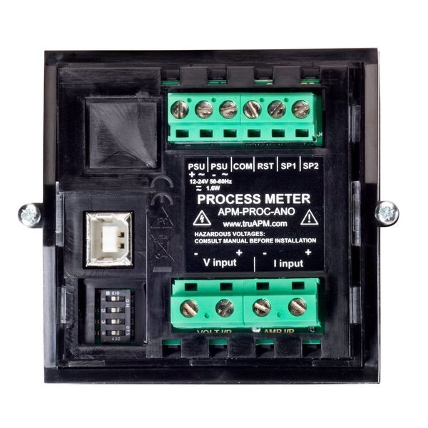 Panel Meter, DC, 2.68x2.68