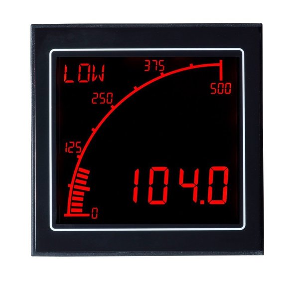 Panel Meter, DC, 2.68x2.68