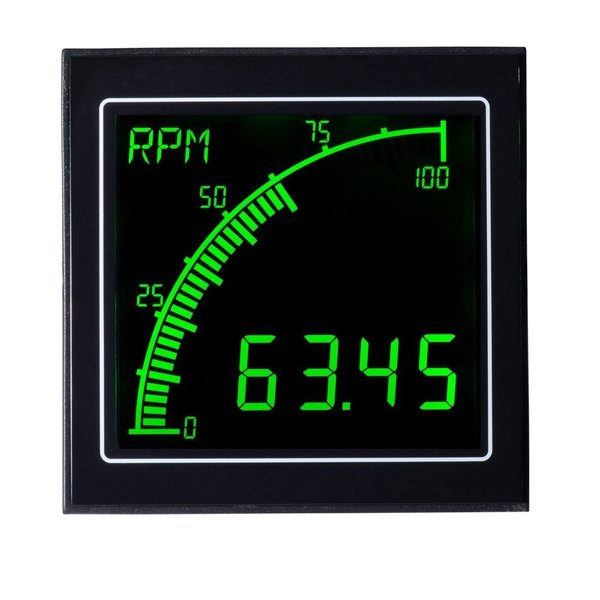 Panel Meter, DC, 2.68x2.68