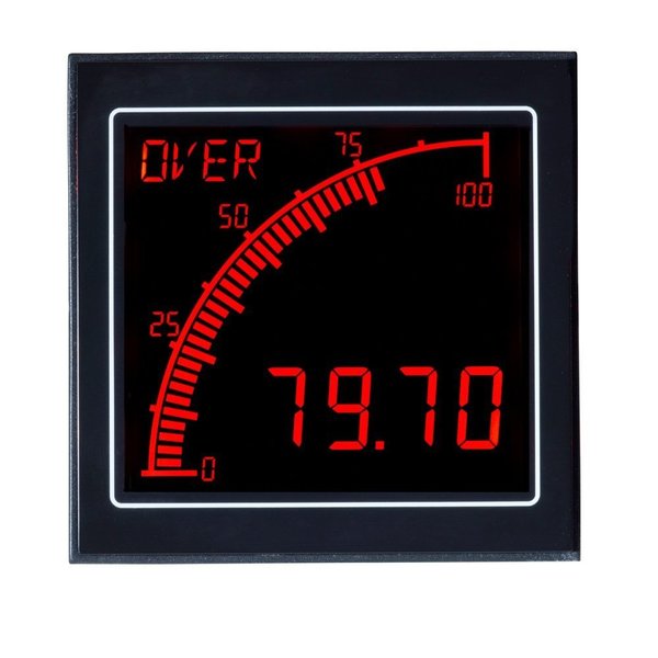 Panel Meter, DC, 2.68x2.68