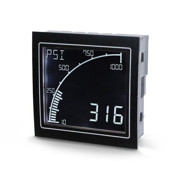 Panel Meter, DC, 2.68x2.68