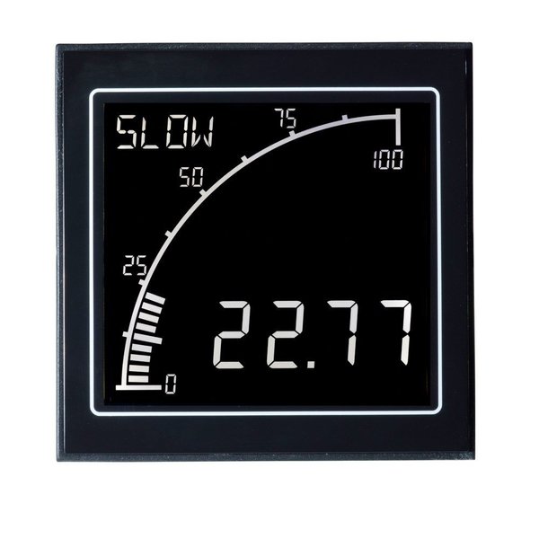 Panel Meter, DC, 2.68x2.68