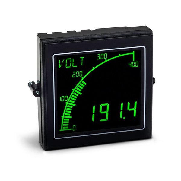 Analog Panel Meter, AC, 68mm x 68mm, Screw
