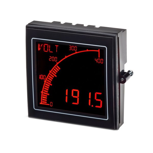 Analog Panel Meter, AC, 68mm x 68mm, Screw